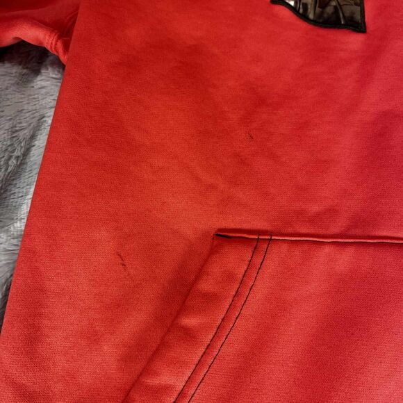 Under Armour Hoodie Womens Medium ColdGear Storm Semi Fitted Camo Logo Pink - Picture 6 of 8